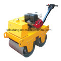 Walk Behind Double Drum Hydraulic Vibratory Mini Road Roller